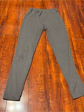 Women's Gray Stretch Leggings - Comfortable Everyday Layer